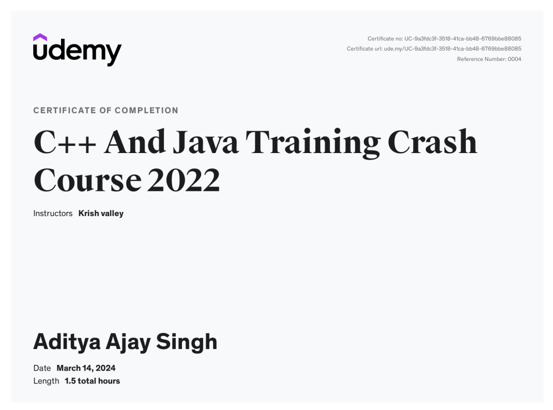 Java Course